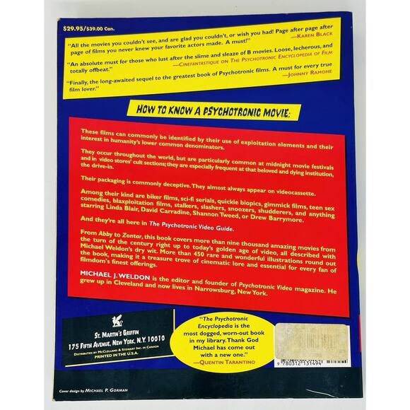 Psychotronic Video Guide by Michael J. Weldon 1996 - Picture 2 of 16